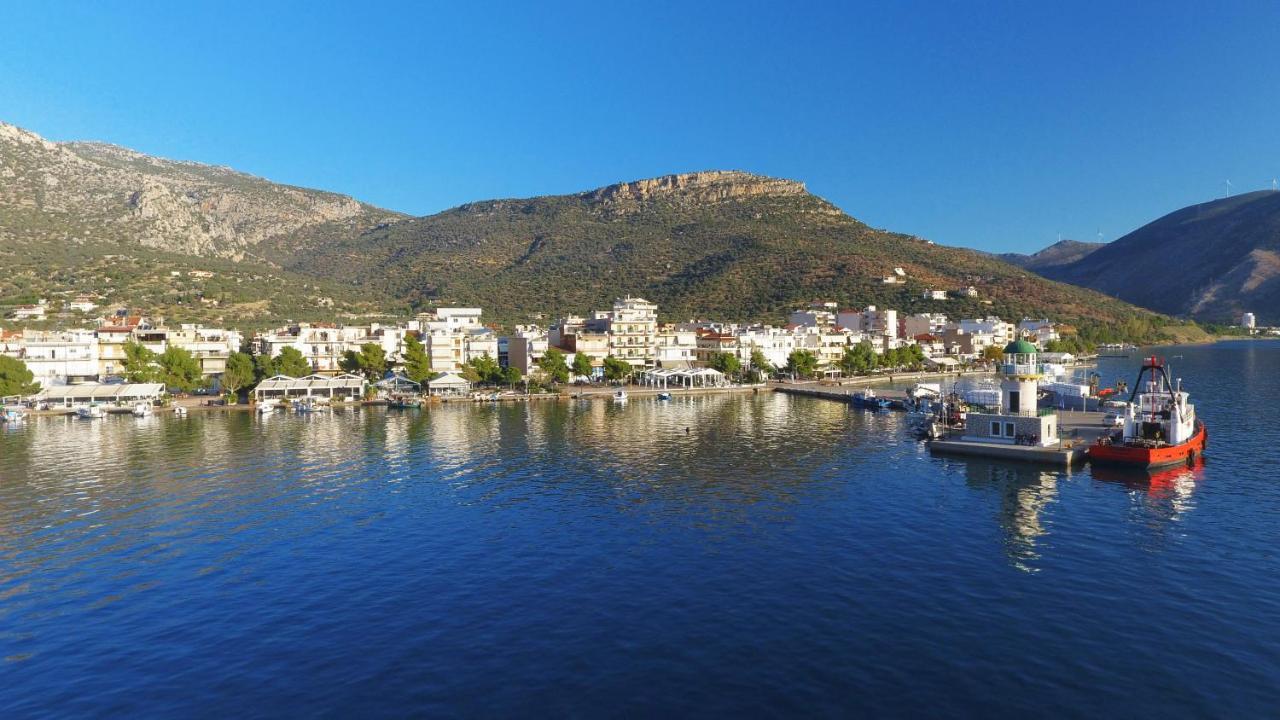 Antikyra Beach Hotel Exteriér fotografie